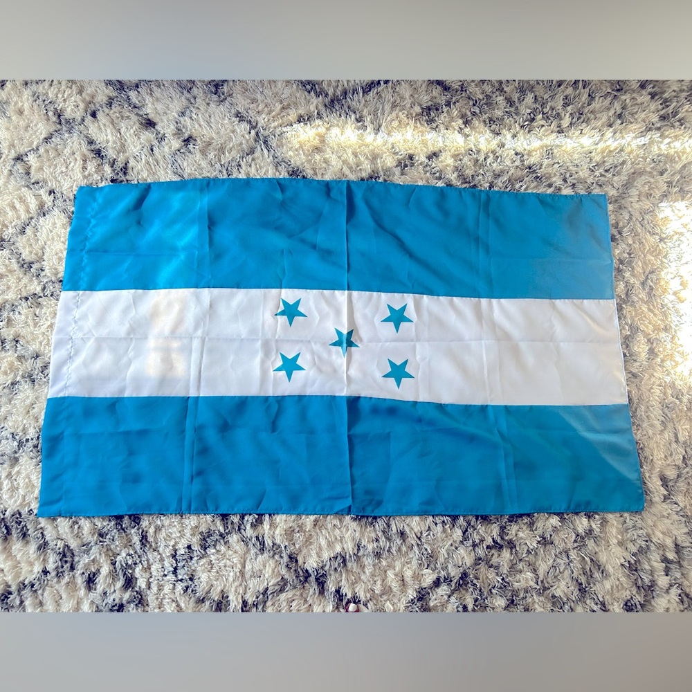Honduras Flag-New Turquoise Color